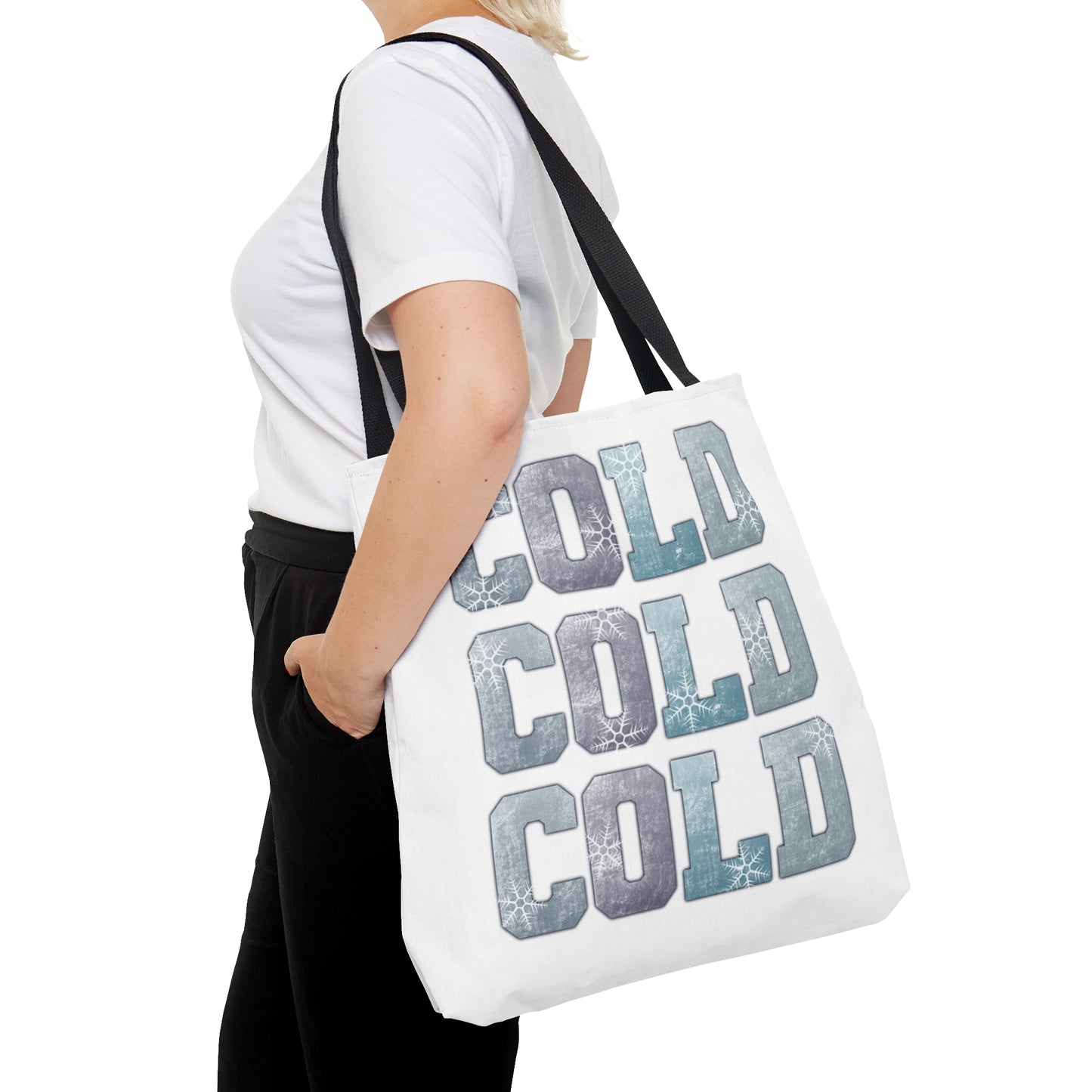 COLD COLD COLD Tote Bag (AOP)