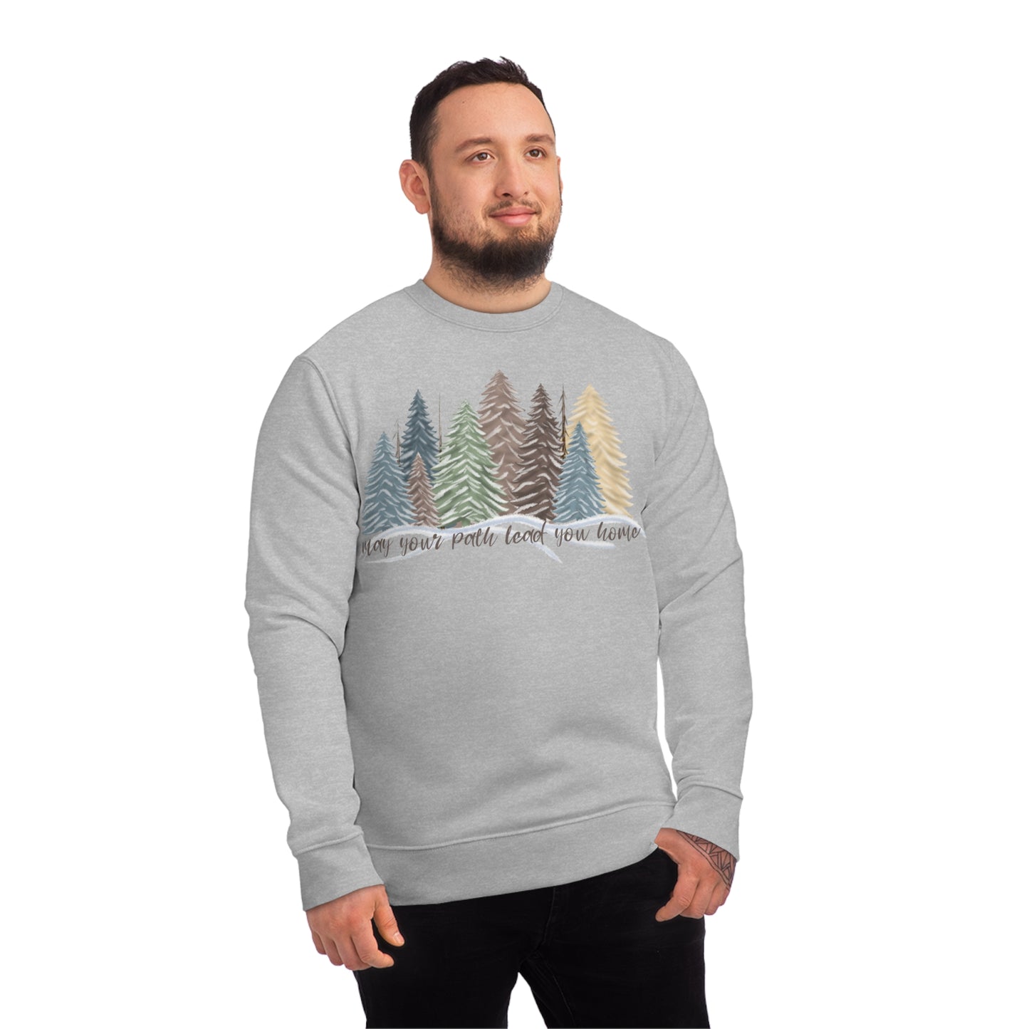 Winter Scene Comfortable Changer Sweatshirt