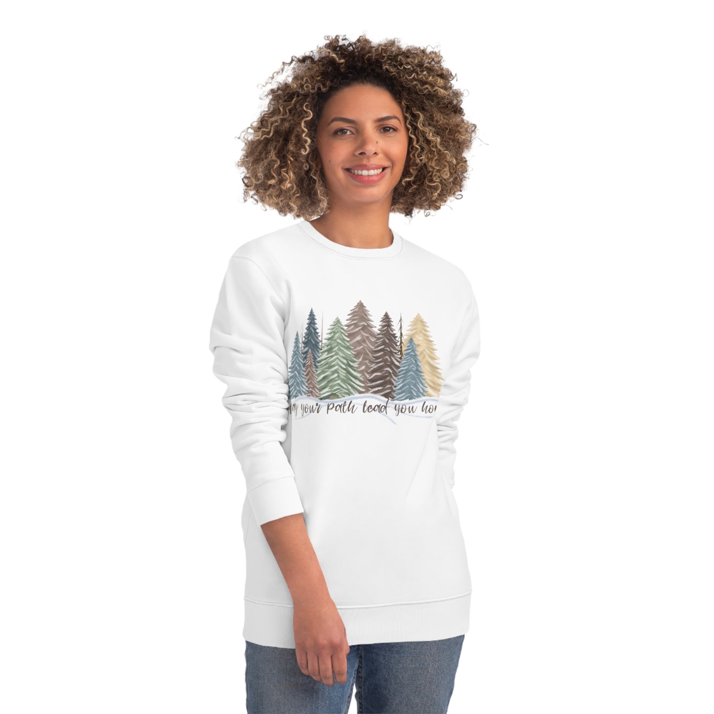 Winter Scene Comfortable Changer Sweatshirt