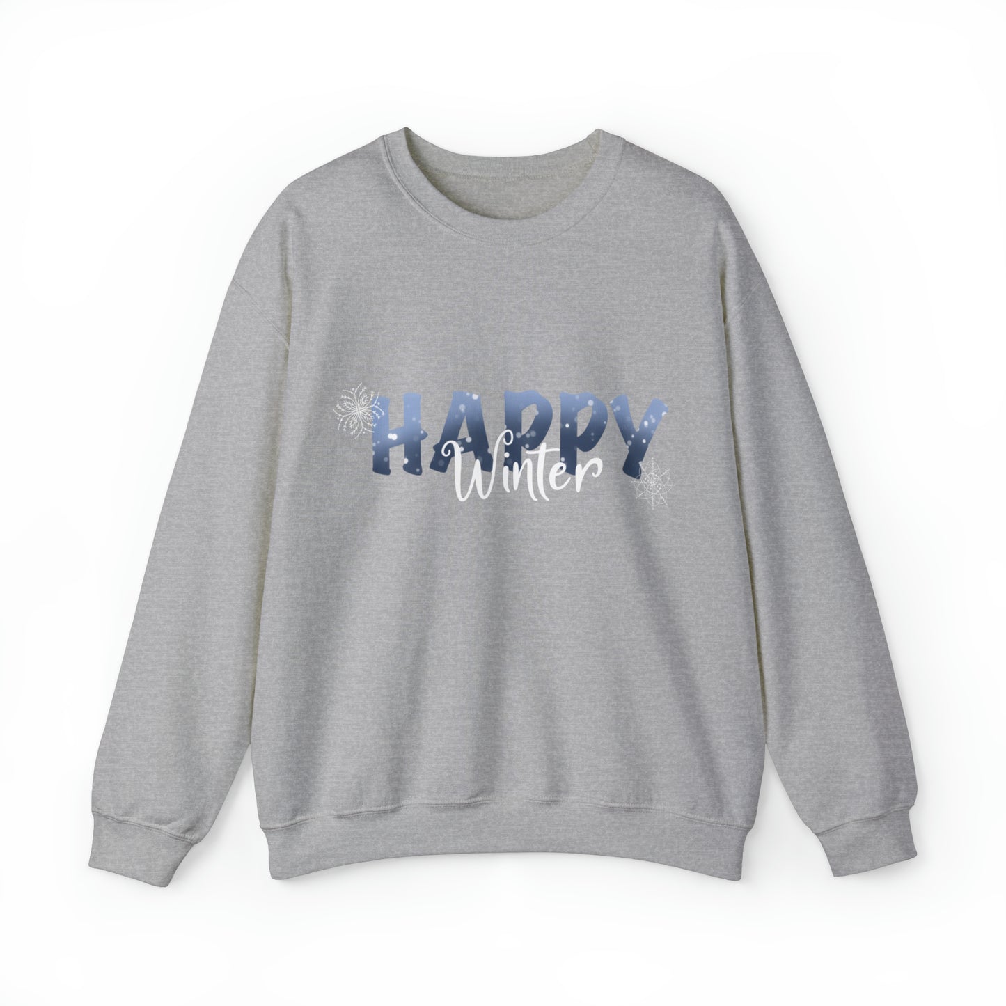 Happy Winter Unisex Heavy Blend™ Crewneck Sweatshirt