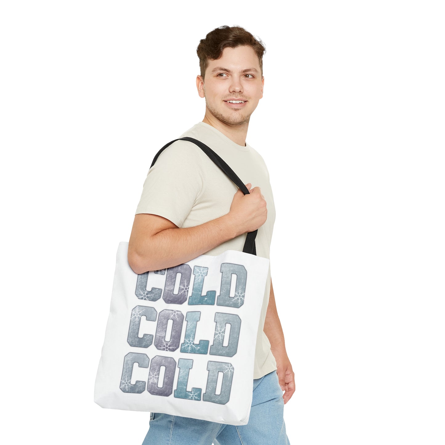 COLD COLD COLD Tote Bag (AOP)