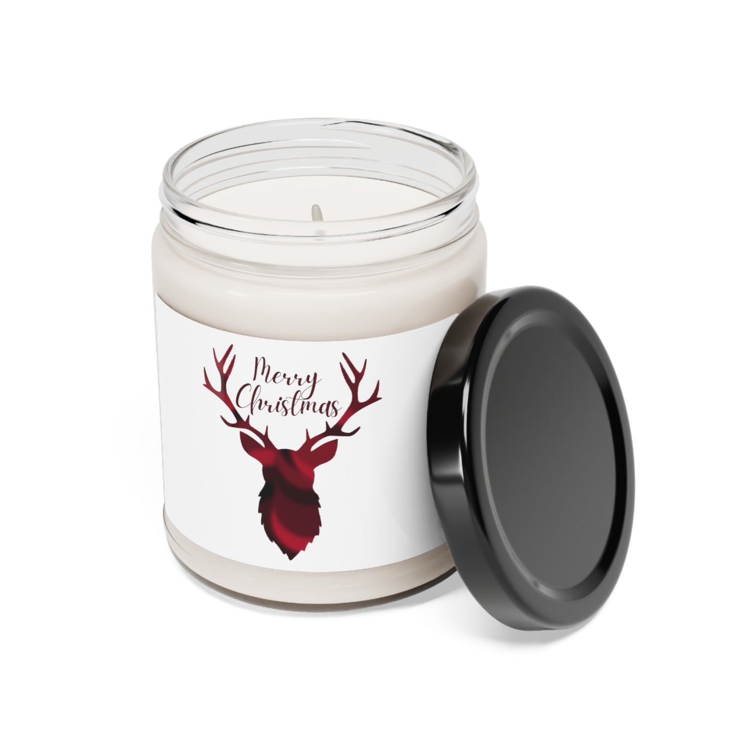 Christmas Deer Antler Festive Scented  Candle, 9oz