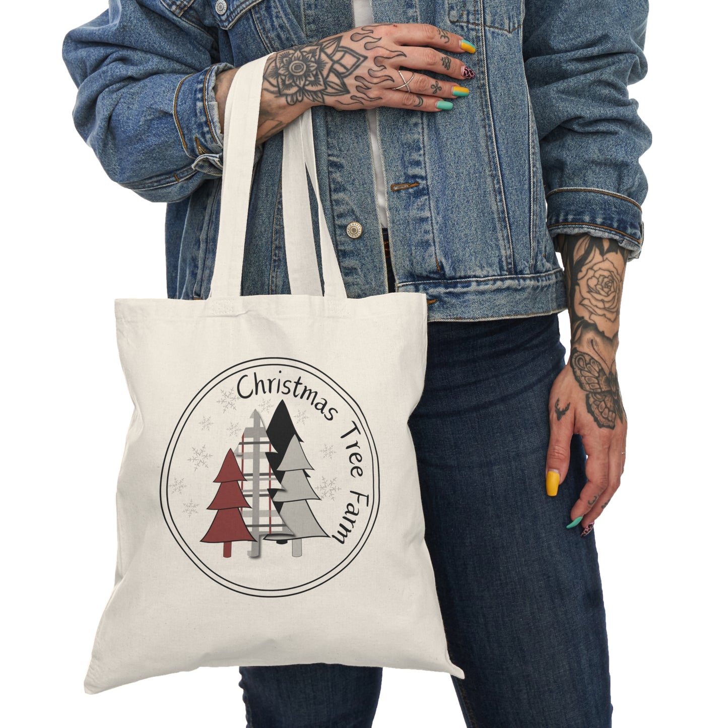 Christmas Tree Farm Holiday Tote Bag