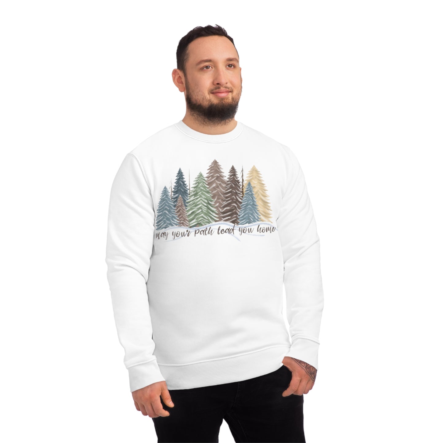 Winter Scene Comfortable Changer Sweatshirt