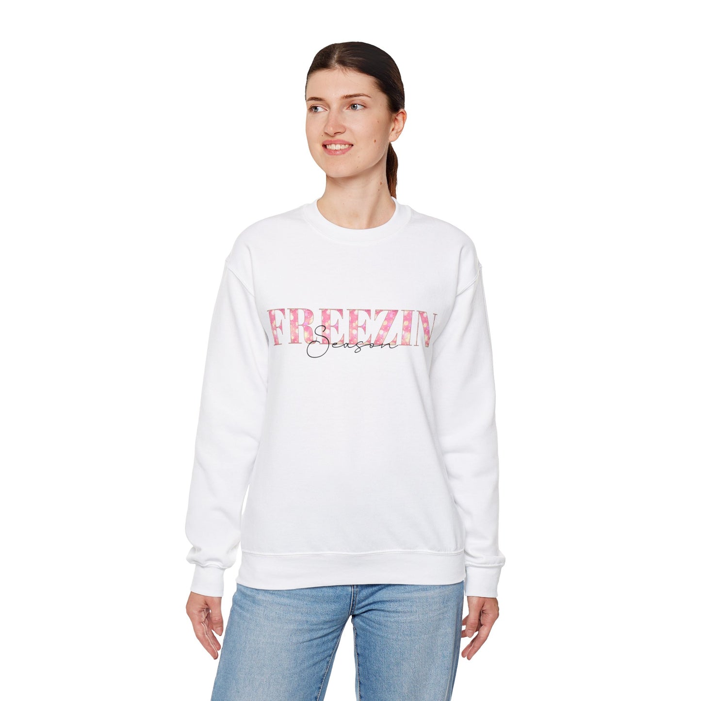 Freezin Season Unisex Heavy Blend™ Crewneck Sweatshirt