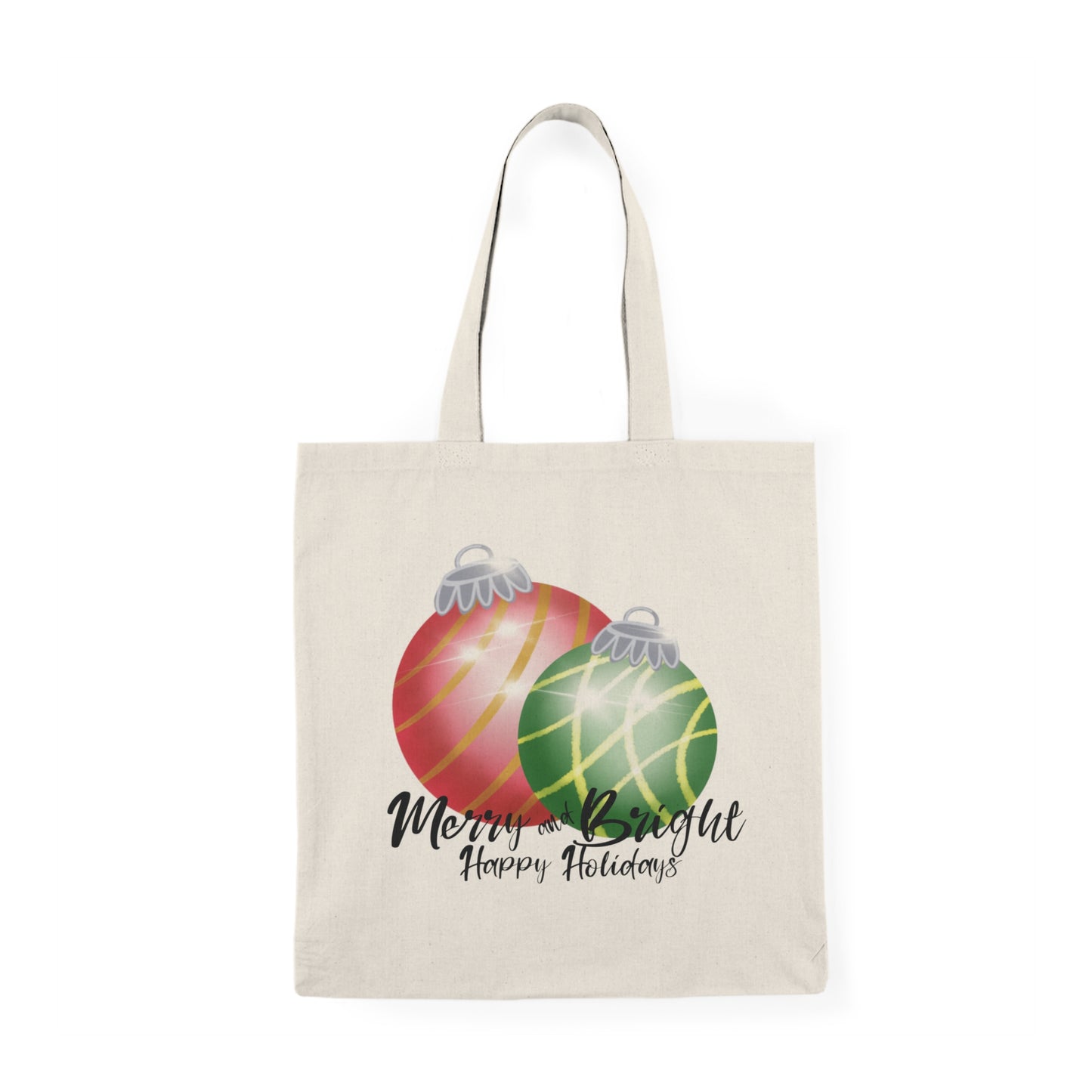 Merry and Bright Christmas Tote