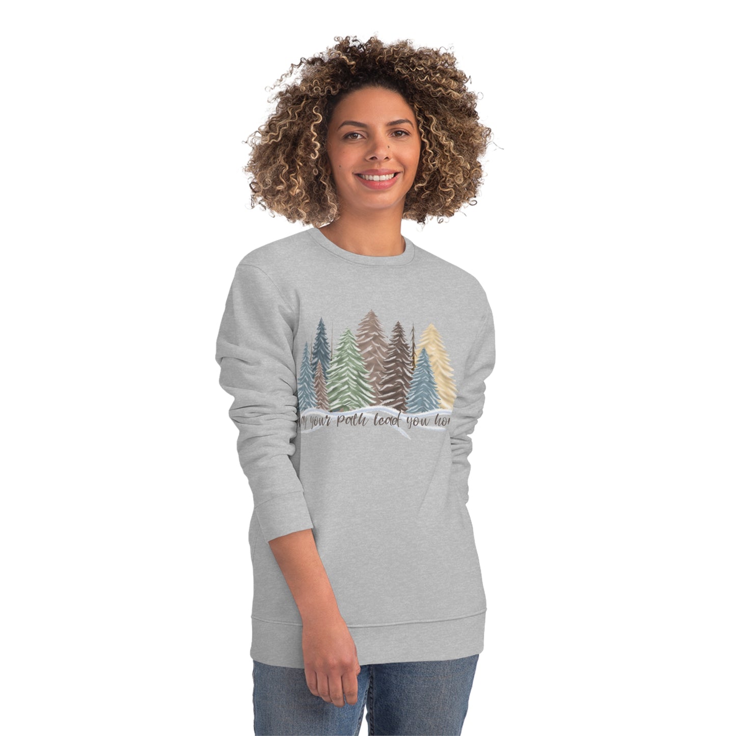 Winter Scene Comfortable Changer Sweatshirt