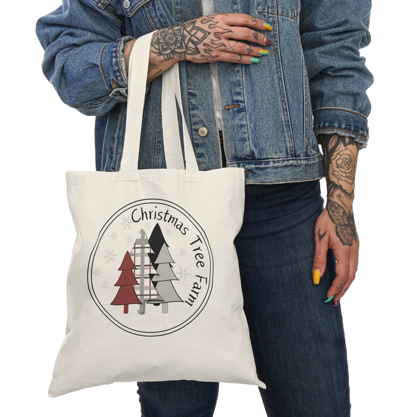 Christmas Tree Farm Holiday Tote Bag